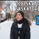 OMG! ICE SKATING FOR THE FIRST TIME (SASKATOON)! | Vlog #69