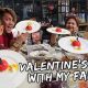 Valentine’s Date With My Family (Epic Valentine’s Day Menu) | Vlog #399