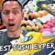 The Coolest Sushi Experience in Tokyo (Food Served on an Express Track) | Vlog #450