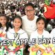 Giving Out Apples To 14,500 Students | Vlog #590